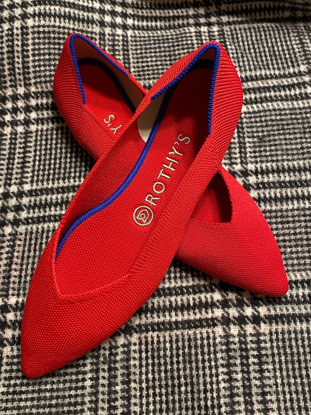 Rothy's The Point in Red NWOT